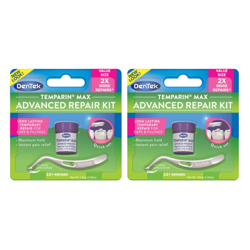 DenTek Temparin One Step Lost Filling Repair 1 Each (Pack of 2)