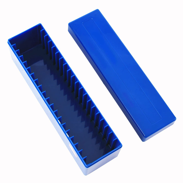 Plastic Coin Storage Box Case for 20 Slab Coin Holders Fit for PCGS NGC PCCB PMGab Coin Holders (Blue)