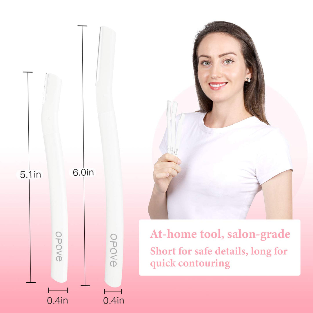 Dermaplane Razor for Women Face,Professional Dermaplaning Tool,Facial Razor, Peach Fuzz and Hair Removal, Multifunction Home Skin Care Tool