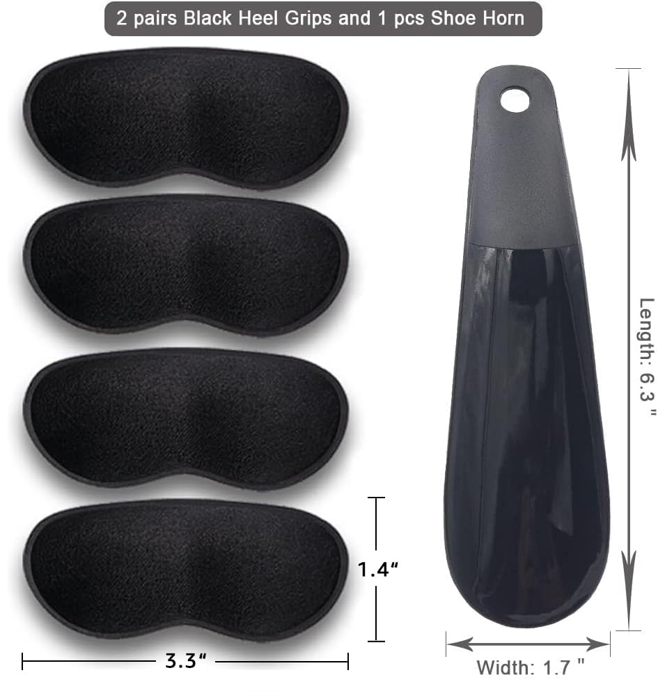 Dr Foot Heel Grips For Men And Women, Self-Adhesive Hee