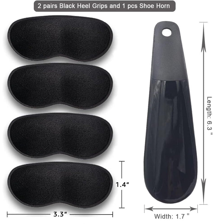 Dr Foot Heel Grips For Men And Women, Self-Adhesive Hee