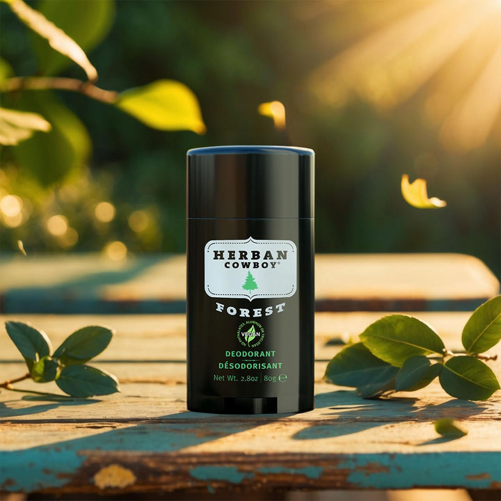 Forest Aloe Infused Deodorant with Hints of Cedar, Mandarin, and Black Pepper (2.8 oz)