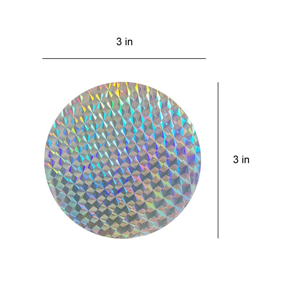 Bird Deterrent Stickers for Window, Prevent Birds from Hitting Windows, 20 Pieces