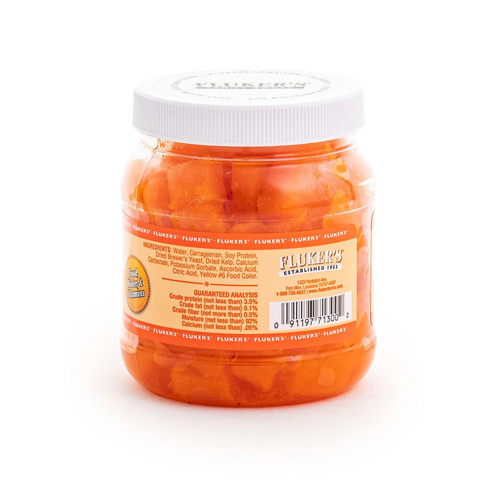 Fluker's Orange Cube Complete Cricket Diet, Gut Load Food for Feeder Insects and Live Crickets, Provides Vitamins, Minerals, and Hydration, 6 oz