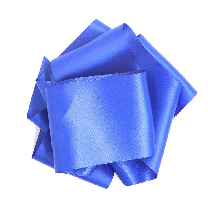 Blank Satin Sash, Plain Sash, Party Decorations, Make Your Own Sash (Royal Blue)