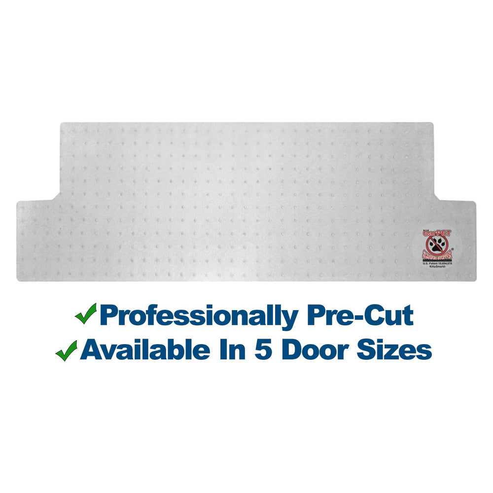 Carpet Scratch Stopper-Stop Cats from Scratching Carpets at Doorways Instantly-PRECUT to Fit Your Door-Requires No Cutting or Modification-5 Year Warranty-Patented