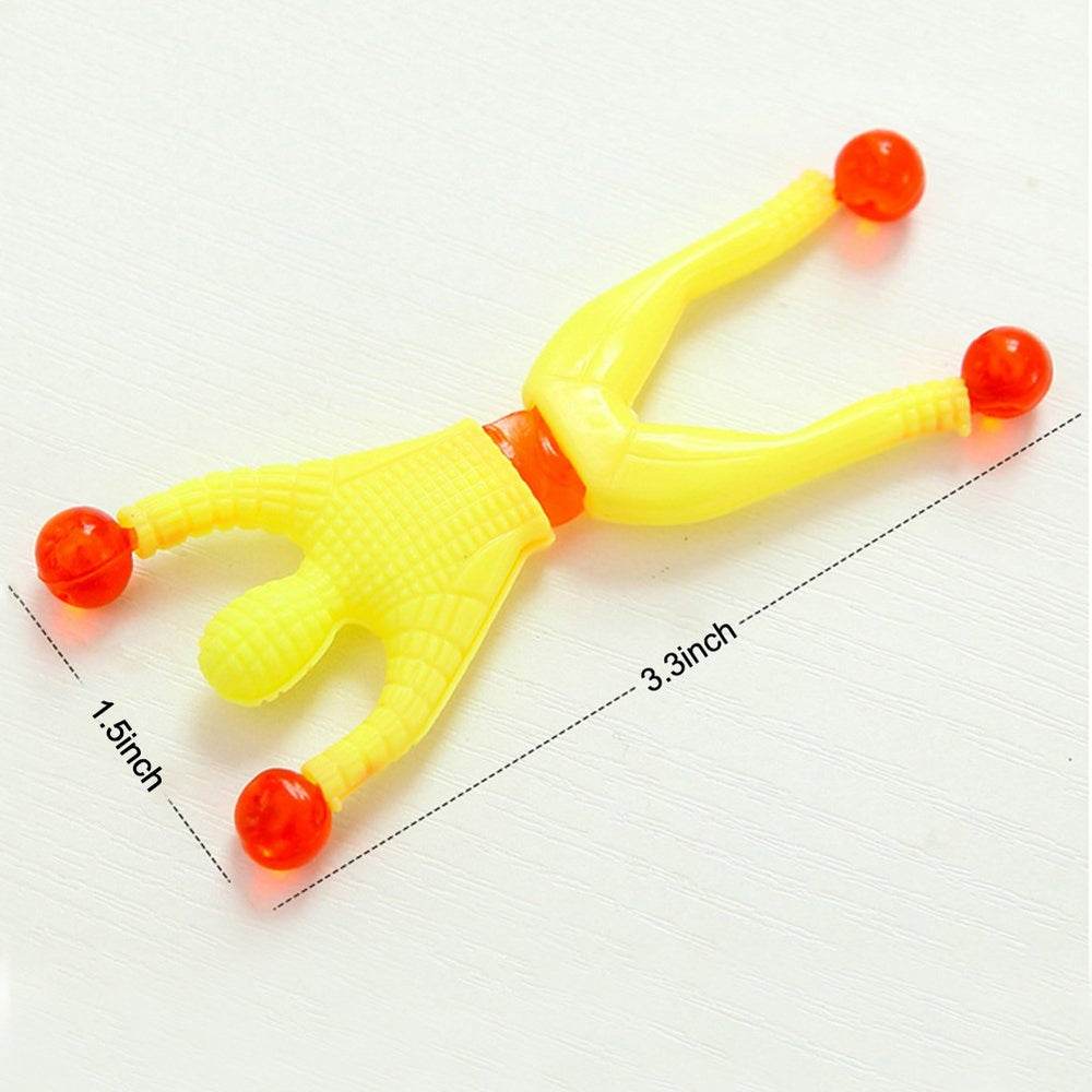 JOHOUSE Sticky Man, 24PCS Sticky Wall Climber Rolling M