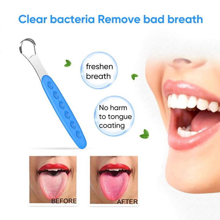 New Version Tongue Scraper Cleaner for Adults &amp;