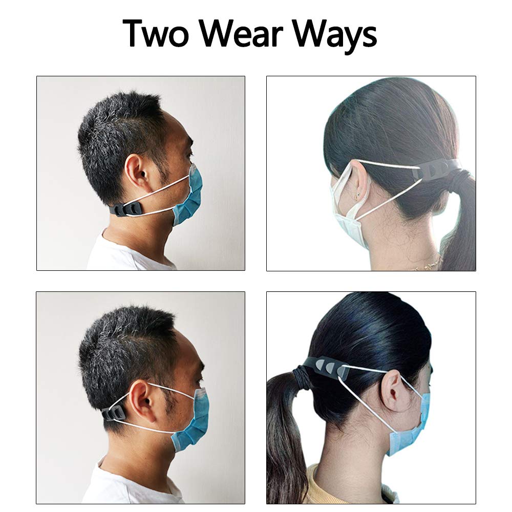 Adjustable Ear Strap Hook For Masks, Anti-Slip Comforta