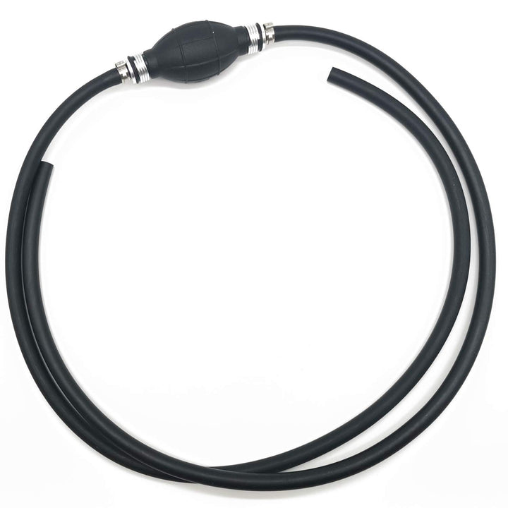 Fuel Line Assembly, 5/16 Hose Line Marine Outboard Boat Motor RVs Fuel Assembly with Primer Bulb Steel Hose Clamps 6FT
