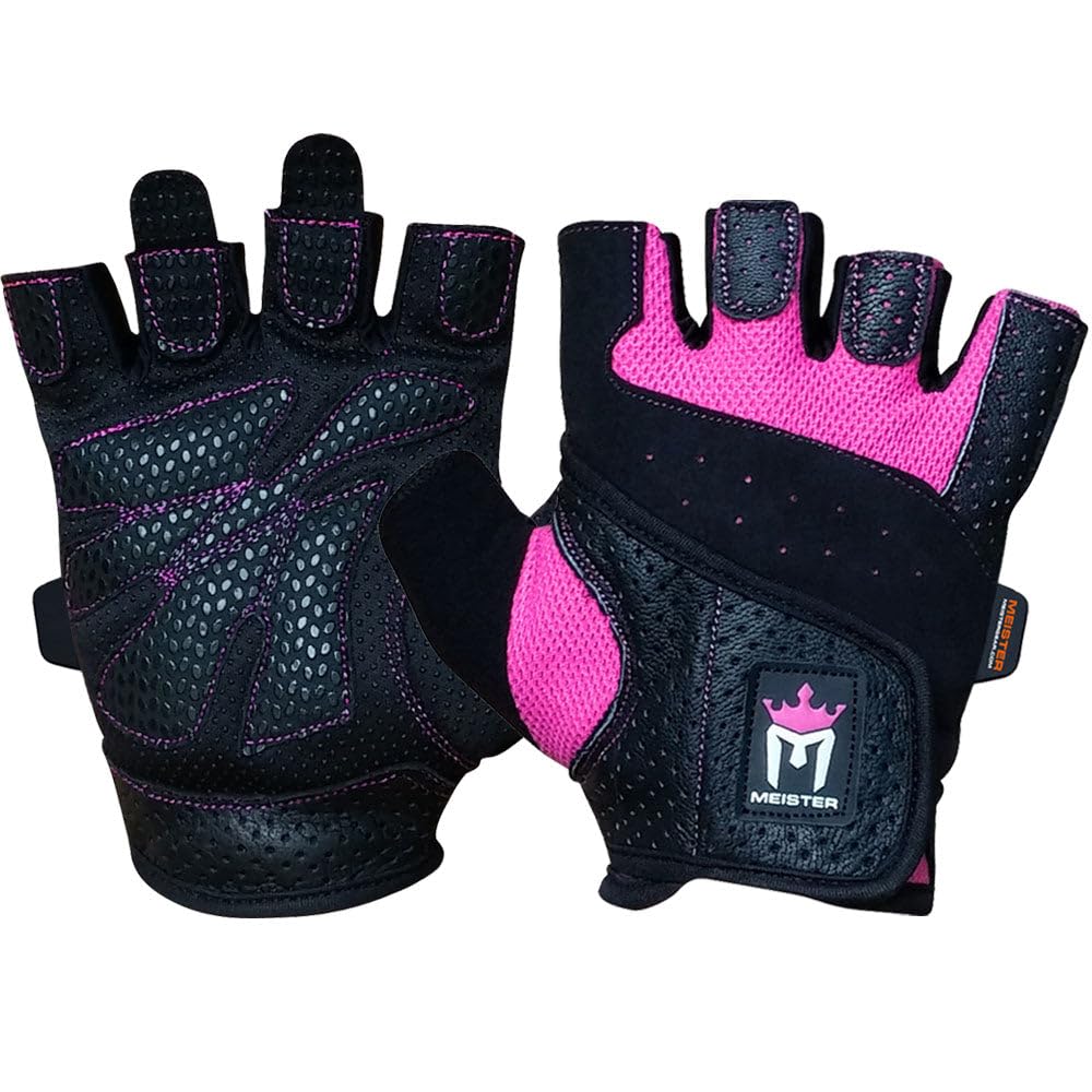 Meister Women&#39;s Fit Grip Weight Lifting Gloves 