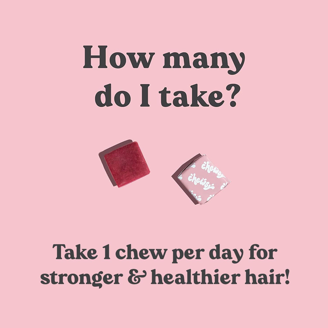 Chewsy - Beautiful Hair - Support for Stronger, Healthy