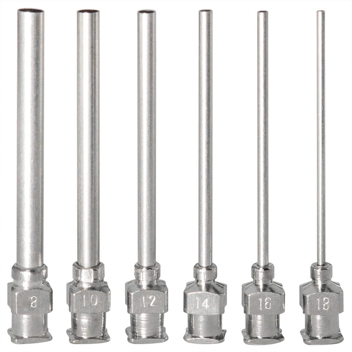 ITROLLE Dispensing Needle Set 12PCS 1.97inch/50mm Stain