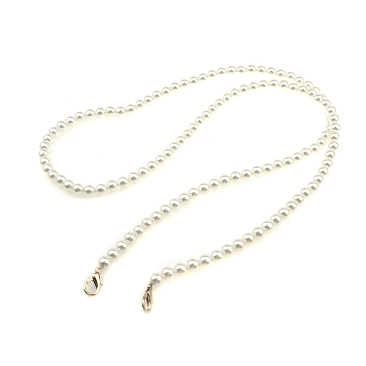 Meprotal 10mm DIY Imitation Pearl Beads Chain Handbag H