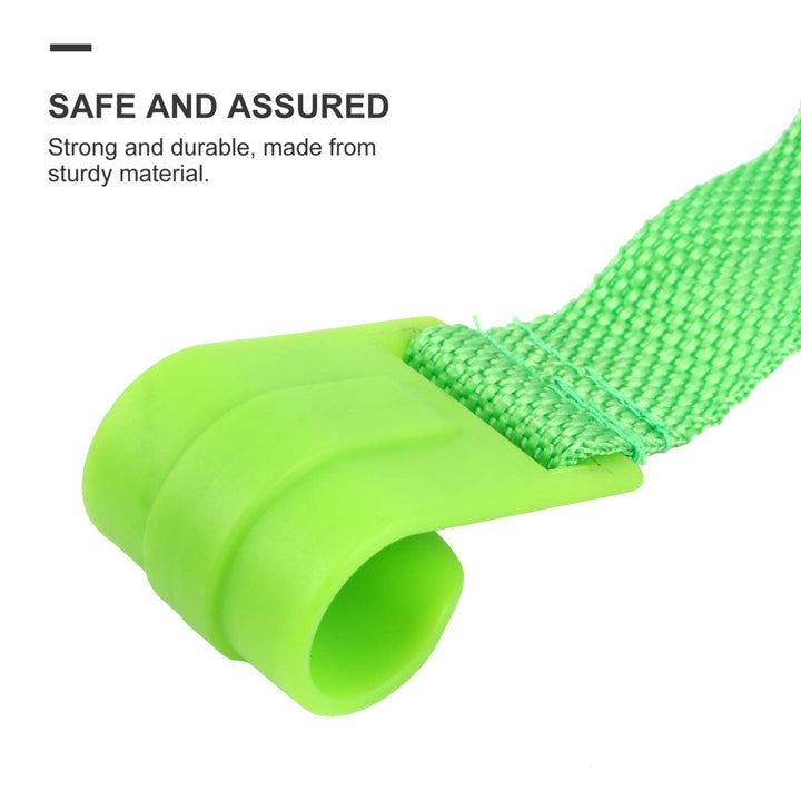 TOYANDONA 4Pcs Baby Crib Pull Ring Baby Bed Stand Up Rings Baby Cot Rings Walking Assistant for Baby Toddler