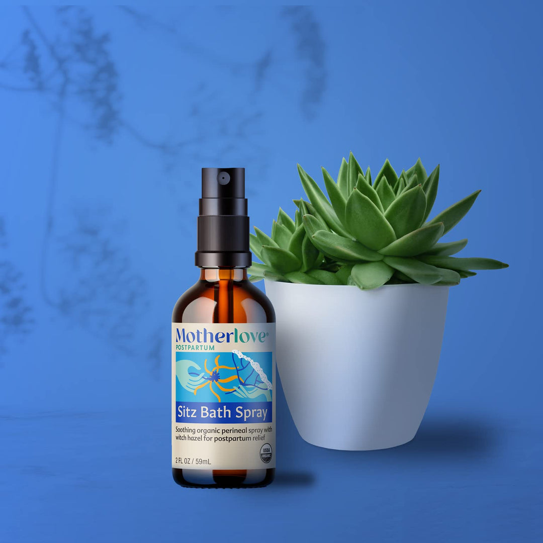 Motherlove Sitz Bath Spray (2 oz) Sitz Bath for Postpar