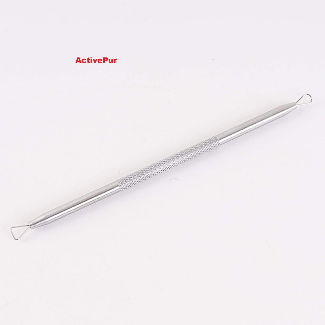 Blackhead Remover Pimple Comedone Extractor Tool Best Acne Removal Kit for Blemish, Whitehead Popping, Zit Removing for Risk Free Nose Face Skin with 5 Pcs Metal Case