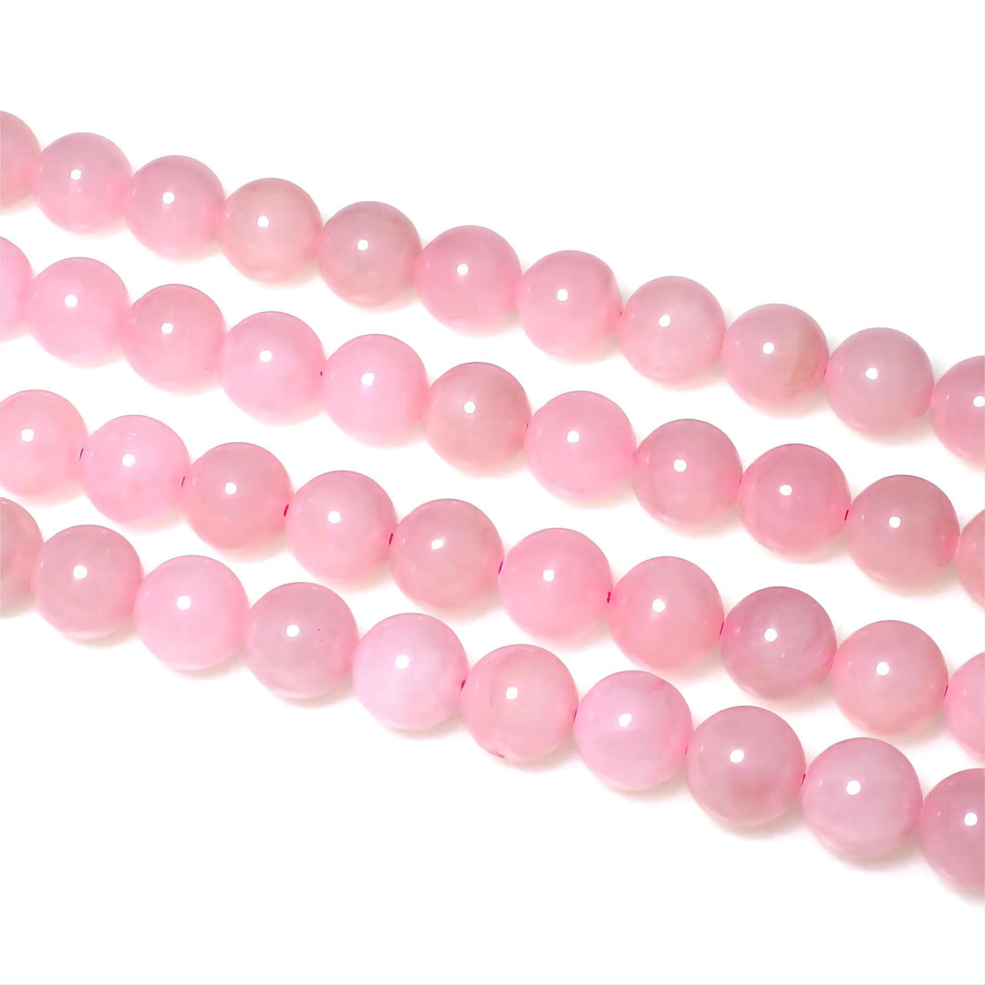 7A Pure Natural Rose Quartz Beads Round Loose Beads for Jewelry Making DIY Bracelet 15 (8mm)