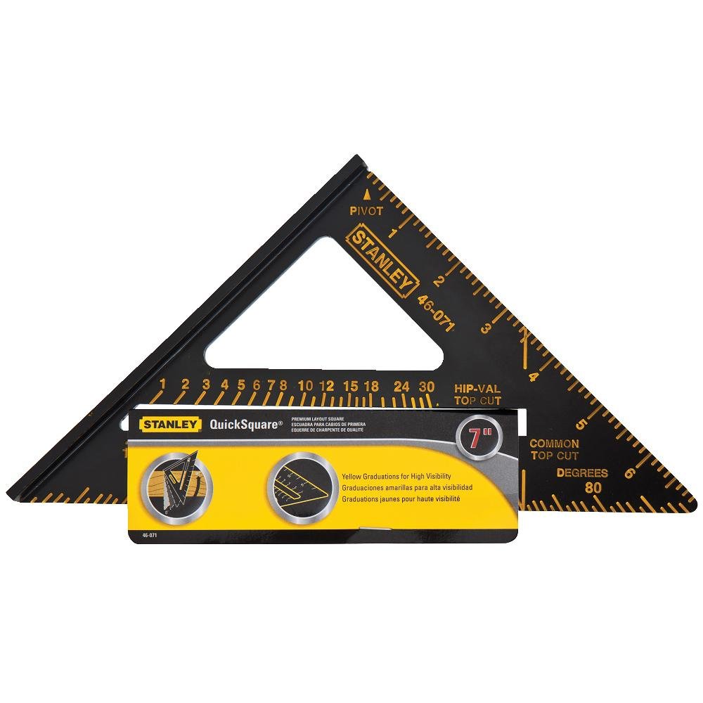 Carpenter Square, Premium Quick Square Layout Tool, 7-Inch (46-071)