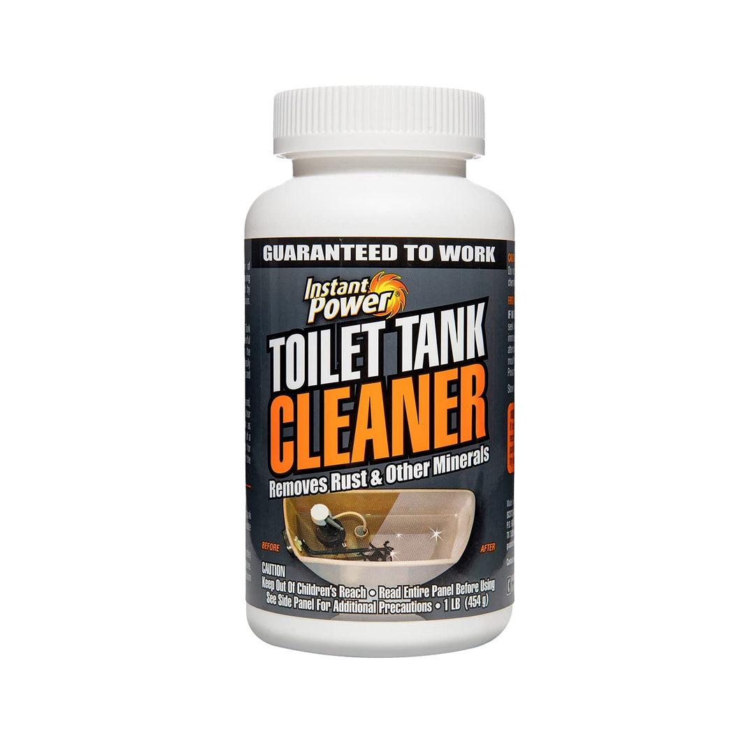 Toilet Tank Cleaner – Bathroom Toilet Cleaning Powder, Removes Rust and Other Minerals, No Scrubbing, 16 Oz