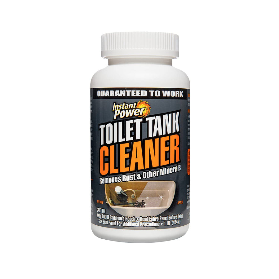 Toilet Tank Cleaner – Bathroom Toilet Cleaning Powder, Removes Rust and Other Minerals, No Scrubbing, 16 Oz