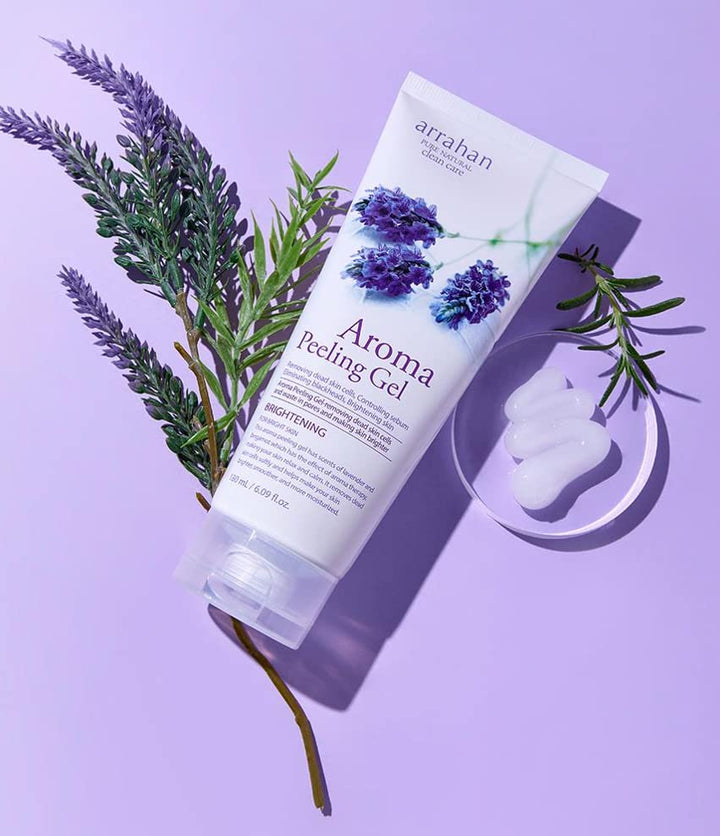 Aroma White Peeling Gel 180ml Brightening Skin,removes Dead Skin