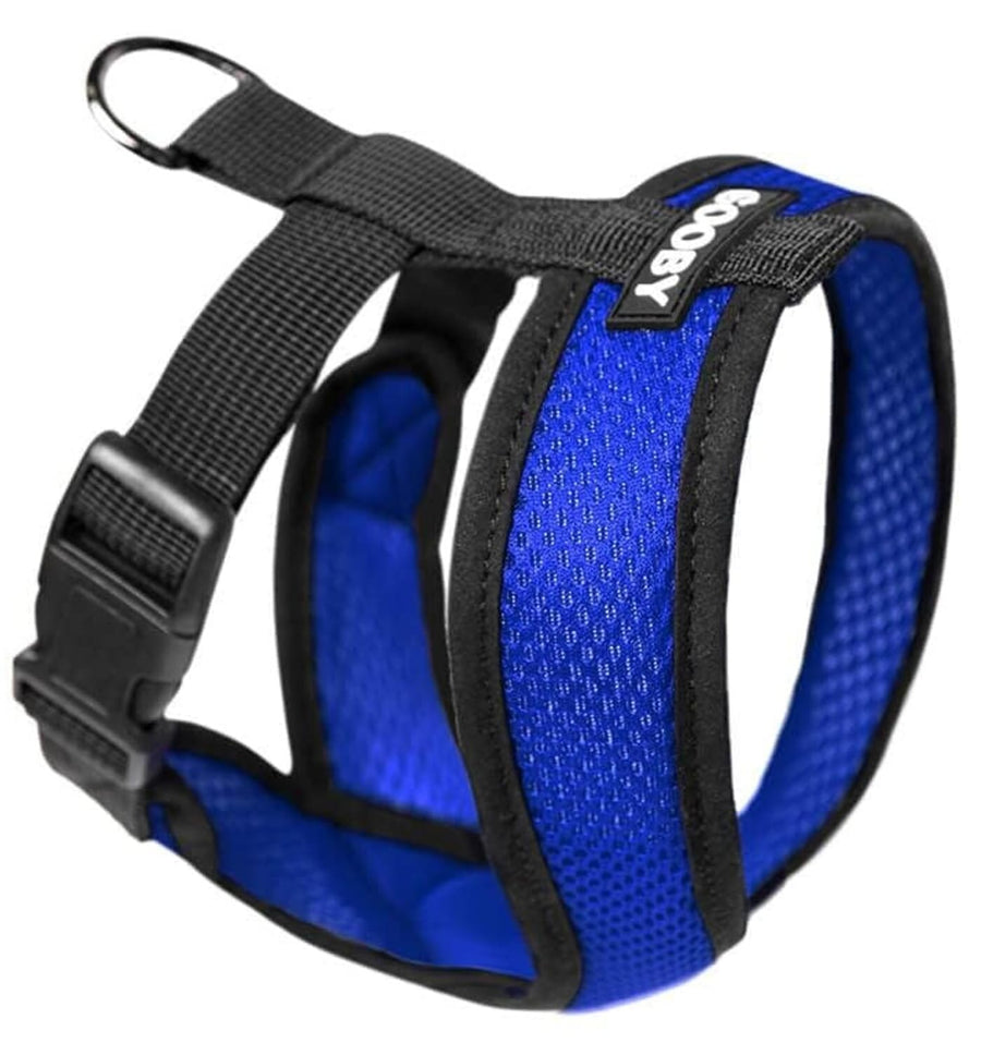 Comfort X Head In Harness - Blue, Medium - No Pull Small Dog Harness, Patented Choke-Free X Frame - Perfect on the Go Dog Harness for Medium Dogs No Pull or Small Dogs for Indoor and Outdoor Use