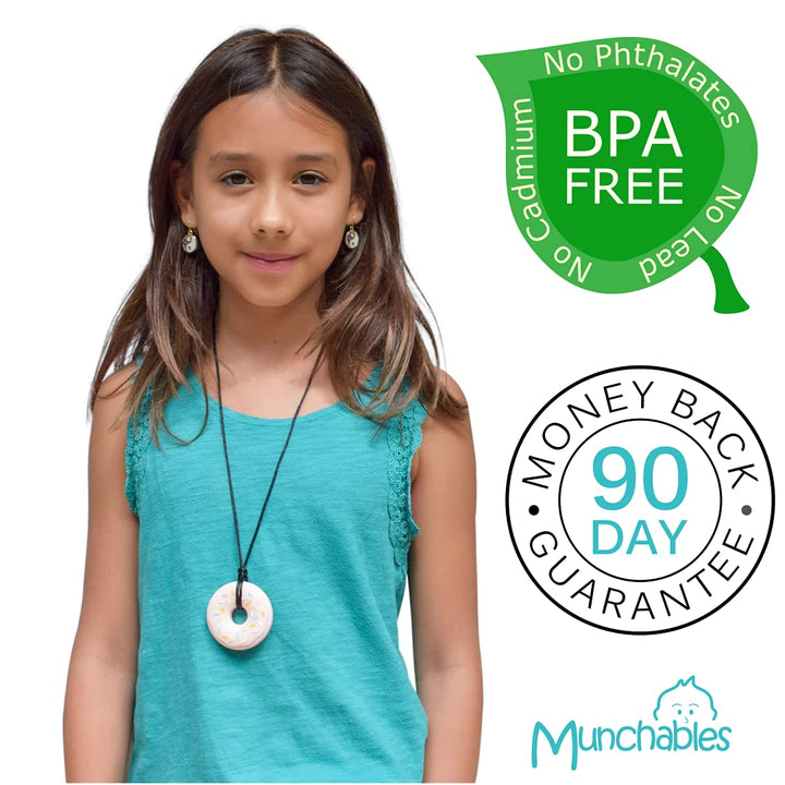 Munchables Donut Chewy Necklace - Sensory Chew Necklace