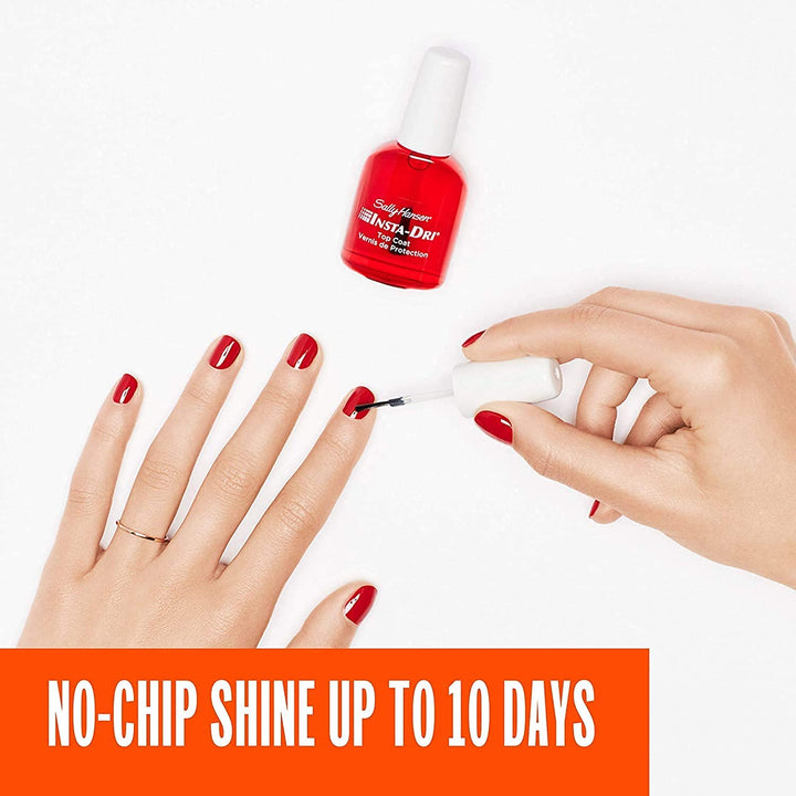 Insta-Dri®, Clear Top Coat, Quick Dry, Long Lasting, Streak-Free Shine, Clear Nail Polish