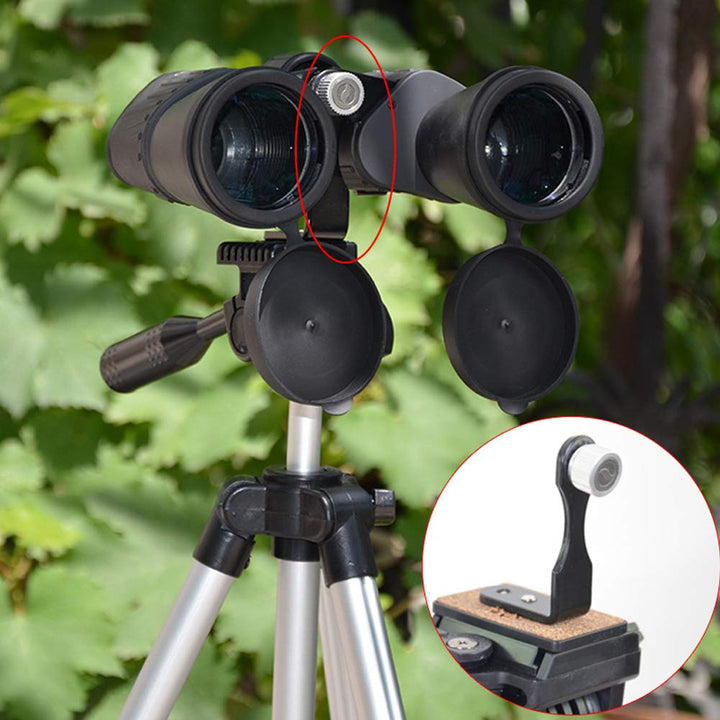 Ueasy L-Type Metal Binocular Fixed Bracket Tripod Adapt