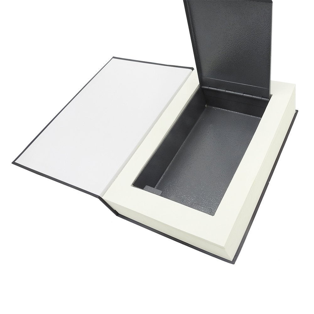 Real Pages Diversion Book Safe with Key Lock,Hollow wit