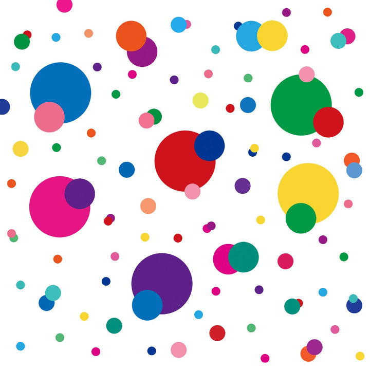 Wall Stickers for Bedroom Living Room, Polka Dot Wall Decals for Kids Boys and Girls (160 Circles)