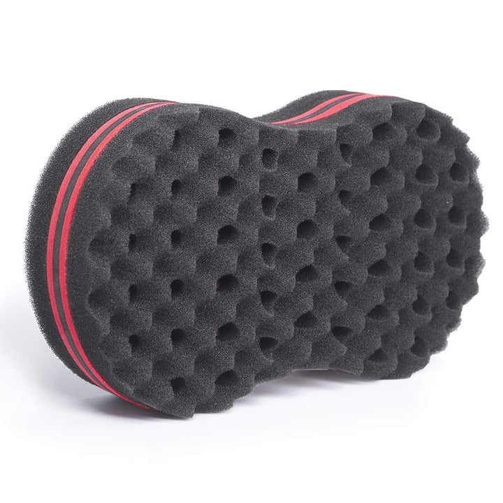 Big Holes Double Sides Barber Hair Brush Twist Sponge Make Dreads Locking Twist Coil Afro Locs Hole 16mm/0.62in (1 Pack)
