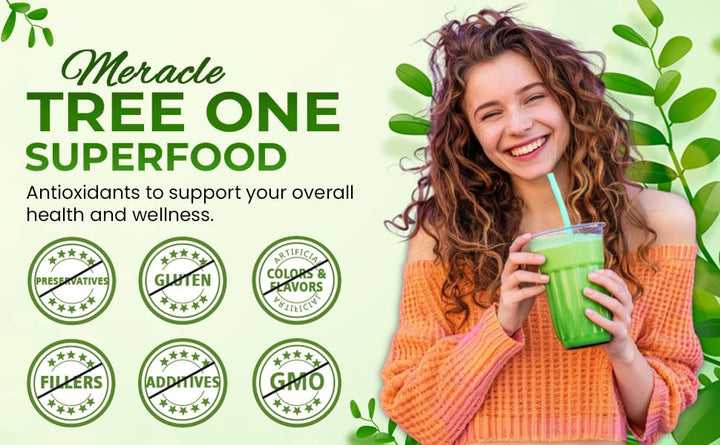 Adesh Moringa Powder 16g|100% Pure Moringa Leaf Powder |Non GMO, Metabolism & Immune Support. Perfect for Smoothies and Drinks. Pure Supergreen, Vegan Greens, and Nature's Multivitamin (1lb)