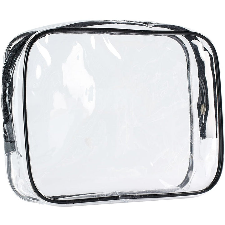Clear Carry-On Travel Toiletry Bag, TSA Approved 3-1-1 Airline, 1 Quart Sized with Zipper for Men and Women