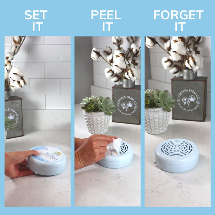 Solid Air Freshener, Pure Linen, 8-Ounce