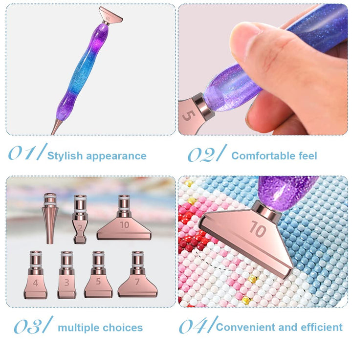 Resin Diamond Painting Pen Kit, Diamond Dot Pen Ergonom