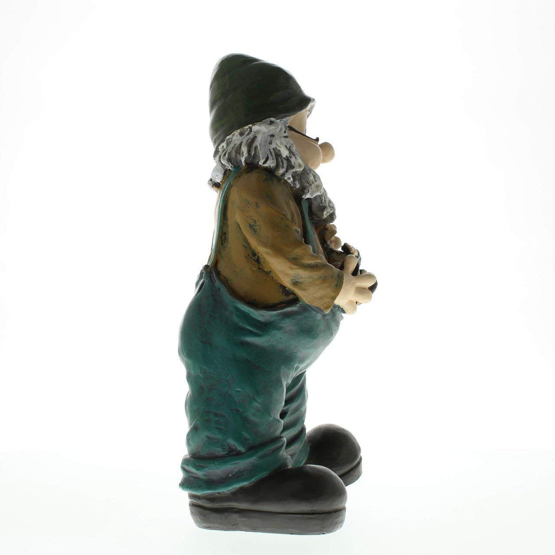 Gifts &amp; Decor Garden Grandpa Yard Gnome Outdoor Statue 10.6