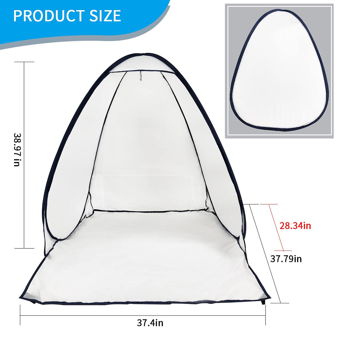 PLANTIONAL Portable Paint Tent for Spray Painting: 3.1x