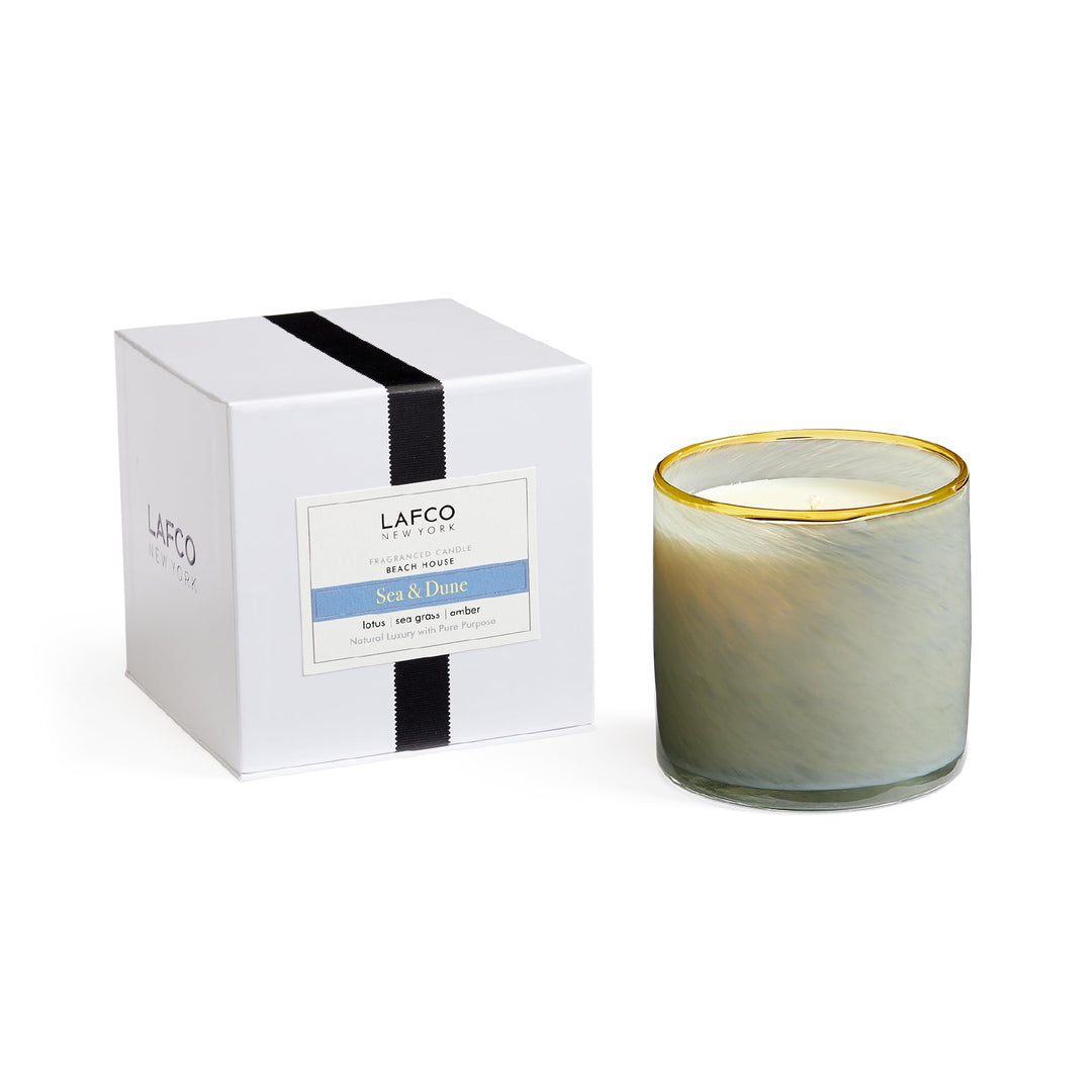 LAFCO New York Signature Scented Candle (Sea &amp; Dune, Beach House - 15.5 oz)