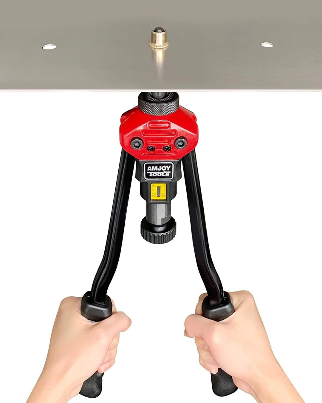 Rivet Nut Tool Mandrel M4 and 10 Rivet Nuts, Rivet Tool Set Spare Part, Nutsert Tool Accessories Set Compatible with RZX/Astro Riveters