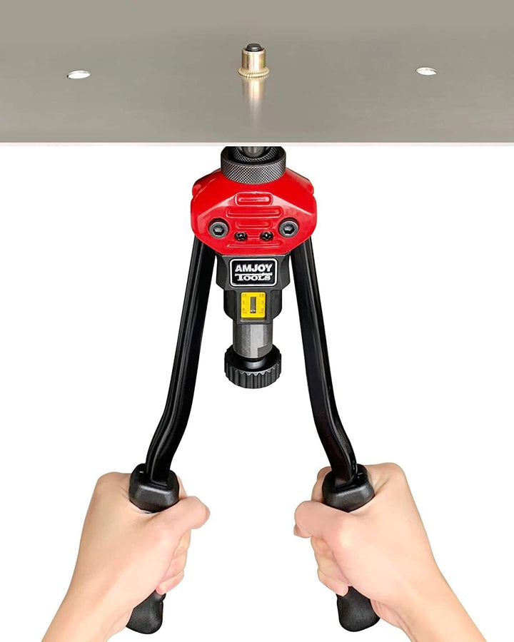 Rivet Nut Tool Mandrel M4 and 10 Rivet Nuts, Rivet Tool Set Spare Part, Nutsert Tool Accessories Set Compatible with RZX/Astro Riveters