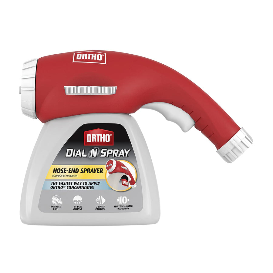 Dial N Spray Hose-End Sprayer for Liquid Weed and Insect Killer, Fungicide, Fertilizer with 14 Dilution Settings