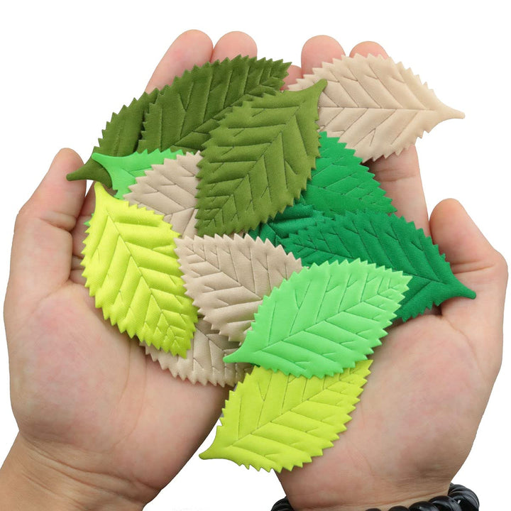 ITROLLE Artificial Leaf 100PCS Fake Fabric Leaves for S