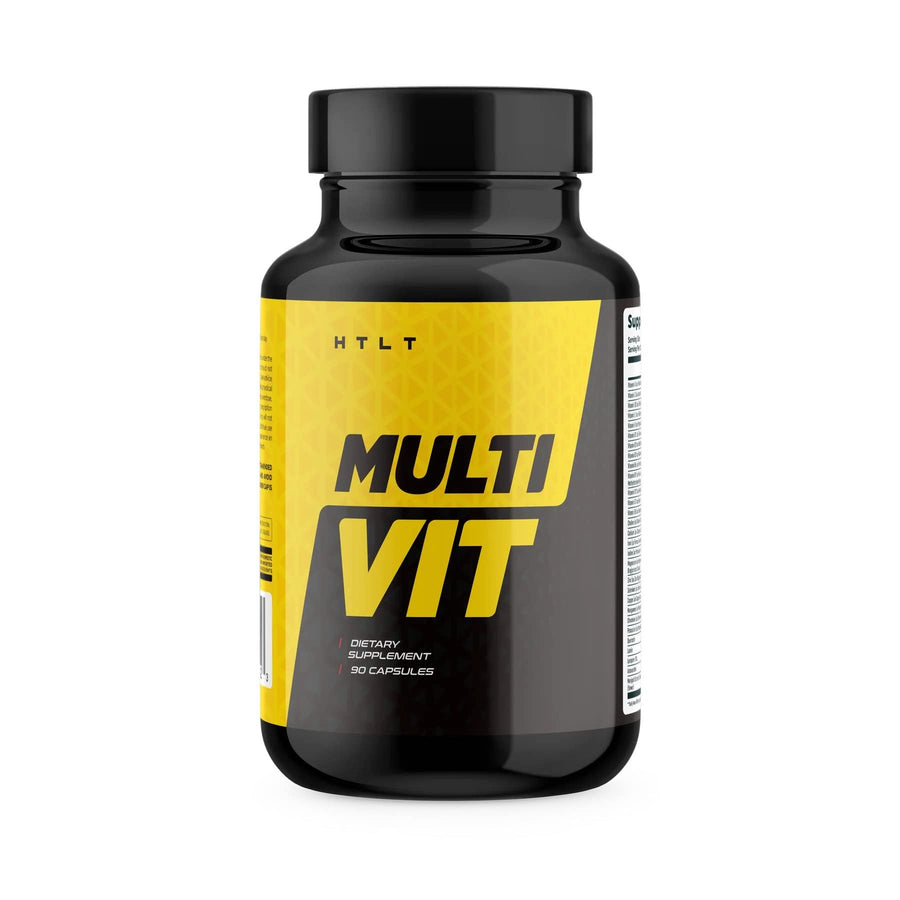 Multi VIT by HTLT | Complete Multivitamin for Men and Women | Daily Energy and Immunity Supplement | with Minerals and Antioxidants for Muscle Recovery, (90 Capsules)