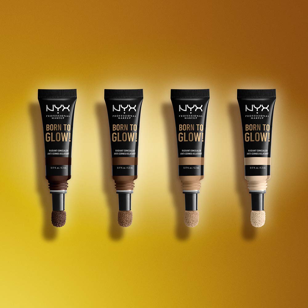 PROFESSIONAL MAKEUP Born To Glow Radiant Concealer, Medium Coverage - Beige