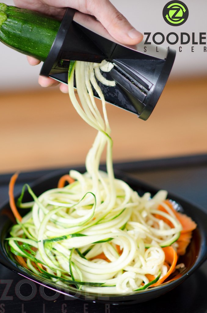 The Original Zoodle Slicer - Complete Vegetable Spirali