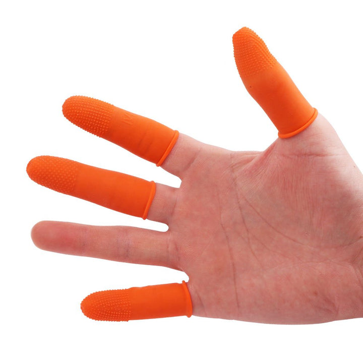 COOSKIN Latex Finger Cots Reusable Rubber Fingertips Pr