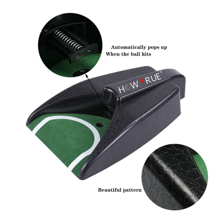 Golf Putting Cup Golf Ball Return Putting Machine for Indoor Outdoor Golf Practice
