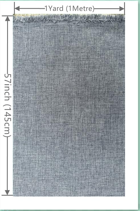TinaKim Thick Upholstery Fabric, for Reupholster Chair 
